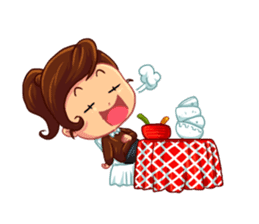 Foodaholic sticker #9604895