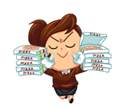 Foodaholic sticker #9604896