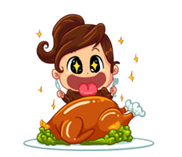 Foodaholic sticker #9604898