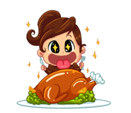 Foodaholic sticker #9604898