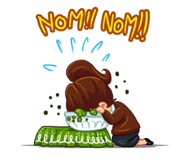 Foodaholic sticker #9604904