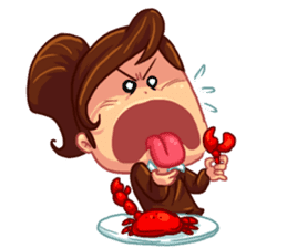 Foodaholic sticker #9604908