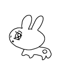 Spooky Rabbit sticker #9605011