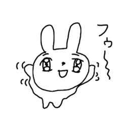 Spooky Rabbit sticker #9605015