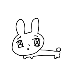 Spooky Rabbit sticker #9605016
