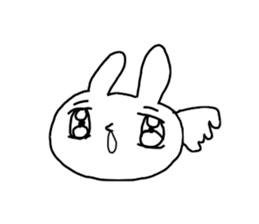 Spooky Rabbit sticker #9605019