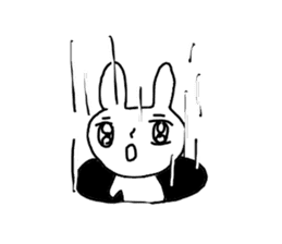 Spooky Rabbit sticker #9605025