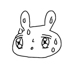 Spooky Rabbit sticker #9605031