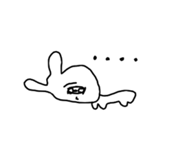 Spooky Rabbit sticker #9605035