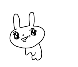 Spooky Rabbit sticker #9605037