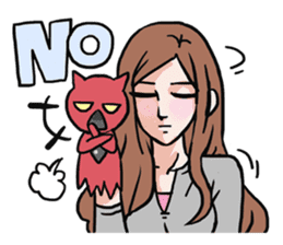 AsB - 102 Gee / The Hand Doll Girl sticker #9605121