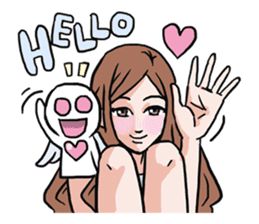 AsB - 102 Gee / The Hand Doll Girl sticker #9605122