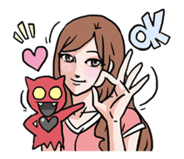 AsB - 102 Gee / The Hand Doll Girl sticker #9605123