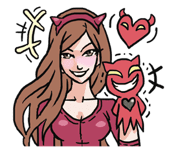 AsB - 102 Gee / The Hand Doll Girl sticker #9605128