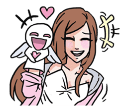 AsB - 102 Gee / The Hand Doll Girl sticker #9605131
