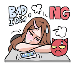 AsB - 102 Gee / The Hand Doll Girl sticker #9605133