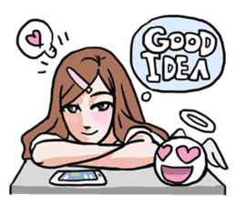 AsB - 102 Gee / The Hand Doll Girl sticker #9605134