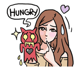 AsB - 102 Gee / The Hand Doll Girl sticker #9605136