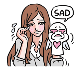 AsB - 102 Gee / The Hand Doll Girl sticker #9605137