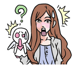 AsB - 102 Gee / The Hand Doll Girl sticker #9605139