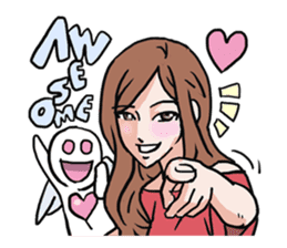AsB - 102 Gee / The Hand Doll Girl sticker #9605141