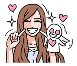 AsB - 102 Gee / The Hand Doll Girl sticker #9605149