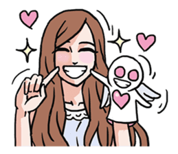 AsB - 102 Gee / The Hand Doll Girl sticker #9605149