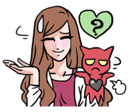 AsB - 102 Gee / The Hand Doll Girl sticker #9605150