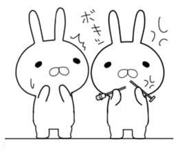 Kansai rabbit  to transform itself into sticker #9605275