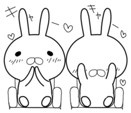 Kansai rabbit  to transform itself into sticker #9605279