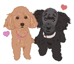 Adorable dogs sticker #9605601