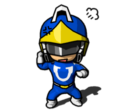 Blue Hero sticker #9606612