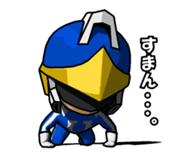 Blue Hero sticker #9606617