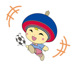 Isehara official character Kururin sticker #9606649