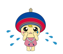 Isehara official character Kururin sticker #9606650