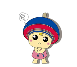 Isehara official character Kururin sticker #9606651