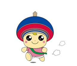 Isehara official character Kururin sticker #9606653