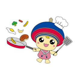 Isehara official character Kururin sticker #9606658