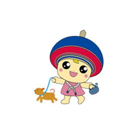 Isehara official character Kururin sticker #9606661