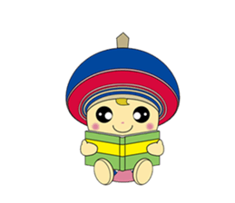 Isehara official character Kururin sticker #9606669