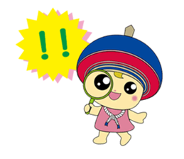 Isehara official character Kururin sticker #9606670