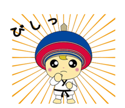 Isehara official character Kururin sticker #9606674