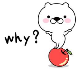 good bad bear two sticker #9607116