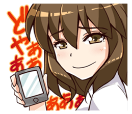 Chibi and lise mellow life sticker #9607589