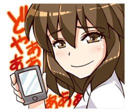 Chibi and lise mellow life sticker #9607589