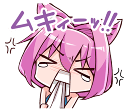 Chibi and lise mellow life sticker #9607595