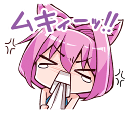 Chibi and lise mellow life sticker #9607595