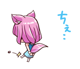 Chibi and lise mellow life sticker #9607596