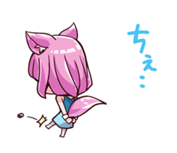 Chibi and lise mellow life sticker #9607596