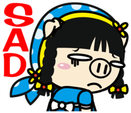 Milk girl Piga and her pail sticker #9607853